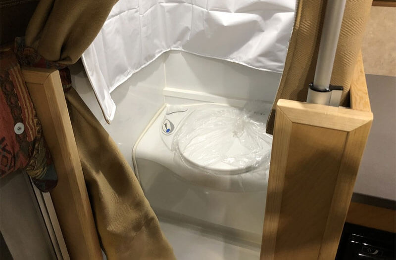 Phoenix Pop Up Camper interior