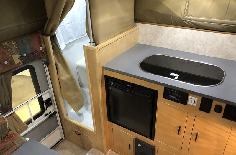 Phoenix Pop Up Camper interior