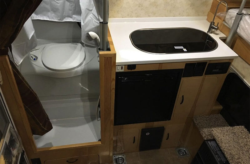 Titan Custom Camper interior (2018)