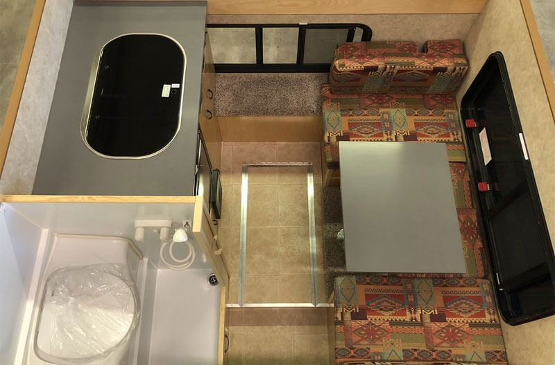 Phoenix Pop Up Camper interior
