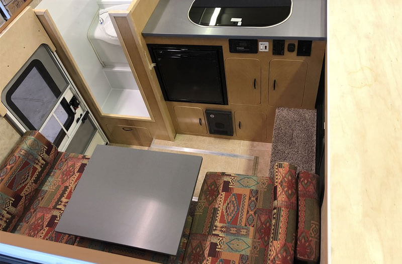 Phoenix Pop Up Camper interior